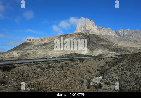 El Capitan Peak - Guadalupe Mountains National Park, Texas Stockfoto