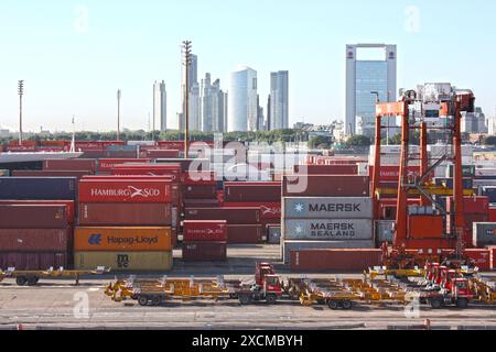 Puerto de Buenos Aires, Argentinien Stockfoto