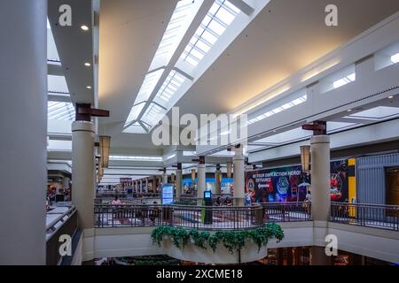 Innenansicht des Einkaufszentrums Walden Galleria in Buffalo, NY Stockfoto