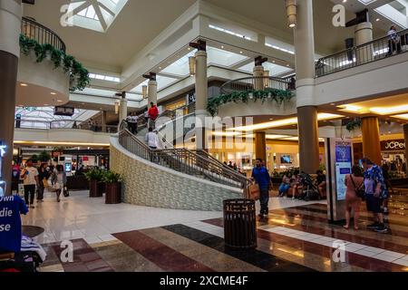 Innenansicht des Einkaufszentrums Walden Galleria in Buffalo, NY Stockfoto