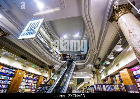 Libreria El Ateneo, Sucursal De La Calle Florida, Buenos Aires, Republica Argentina, Cono Sur, Südamerika Stockfoto