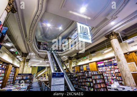 Libreria El Ateneo, Sucursal De La Calle Florida, Buenos Aires, Republica Argentina, Cono Sur, Südamerika Stockfoto