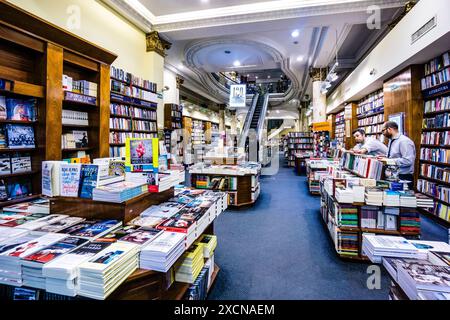 Libreria El Ateneo, Sucursal De La Calle Florida, Buenos Aires, Republica Argentina, Cono Sur, Südamerika Stockfoto