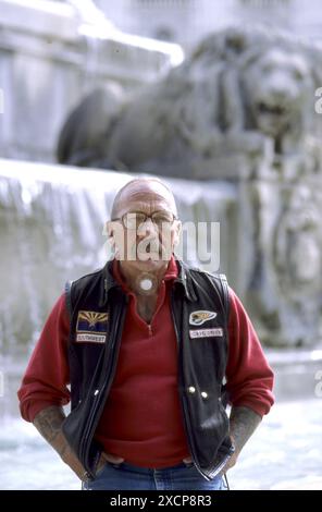 Ralph Hubert Sonny Barger - Datum : 20040401 ©John Foley/Opale.Photo Stockfoto