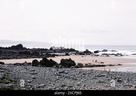 REISEBIBLIOTHEK VON KÜSTE ZU KÜSTE - VERWALTET VON PPL PHOTO AGENCY - COPYRIGHT VORBEHALTEN *** örtlicher Titel *** Duckpool, Coombe Mouth, nahe Bude, Cornwall. Stockfoto