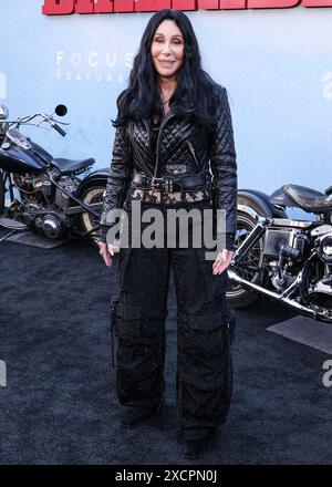 HOLLYWOOD, LOS ANGELES, KALIFORNIEN, USA - 17. JUNI: Cher kommt zur Los Angeles Premiere von Focus Features 'The Bikeriders', die am 17. Juni 2024 im TCL Chinese Theatre IMAX in Hollywood, Los Angeles, Kalifornien, USA stattfindet. (Foto: Xavier Collin/Image Press Agency) Stockfoto