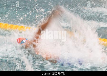 Chartres, Frankreich. Juni 2024. Mewen Tomac tritt am 18. Juni 2024 an den französischen Meisterschaften 2024 in Chartres, Frankreich, an. Foto: Laurent Zabulon/ABACAPRESS. COM Credit: Abaca Press/Alamy Live News Stockfoto