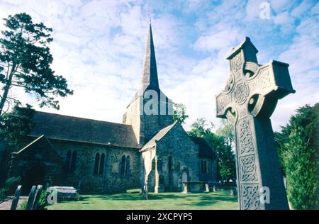 SUSSEX BILDBIBLIOTHEK - VERWALTET VON PPL PHOTO AGENCY - URHEBERRECHTLICH FREI die Dorfkirche in Horsted Keynes, West Sussex. FOTO: Iain McGowan/WSCC Stockfoto