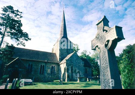 SUSSEX BILDBIBLIOTHEK - VERWALTET VON PPL PHOTO AGENCY - URHEBERRECHTLICH FREI die Dorfkirche in Horsted Keynes, West Sussex. FOTO: Iain McGowan/WSCC Stockfoto