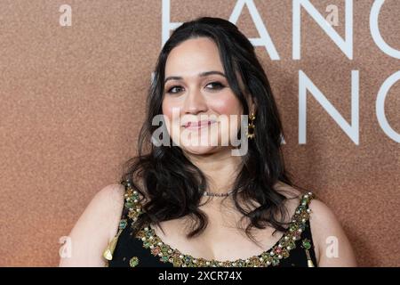 New York, Usa. Juni 2024. Lily Gladstone nimmt an der Premiere von „Fancy Dance“ von Apple Original Film im Directors Guild of America Theater in New York Teil (Foto: Lev Radin/Pacific Press) Credit: Pacific Press Media Production Corp./Alamy Live News Stockfoto