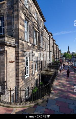 Georgianisches Haus am Charlotte Square, Edinburgh, Schottland Stockfoto