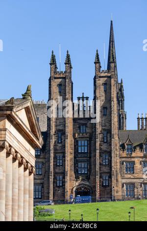 Die Versammlungshalle auf dem Hügel, Edinburgh Stockfoto