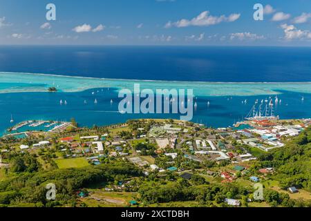 FRANZÖSISCH-POLYNESIEN. HUAHINE ISLAND Stockfoto