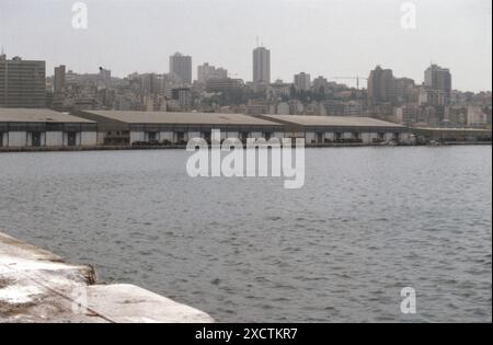 Libanon War 1982 Beirut / Lebeanonwar 82 - Multinationale Friedenssicherungskräfte Französische Fallschirmjäger Stockfoto