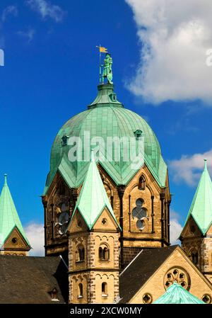 Quirinus-Münster, Münster-Basilika St. Quirinus von Neuss, Deutschland, Nordrhein-Westfalen, Niederrhein, Neuss Stockfoto