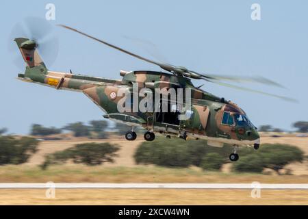 EH-101 Merlin Hubschrauber der portugiesischen Luftwaffe Stockfoto