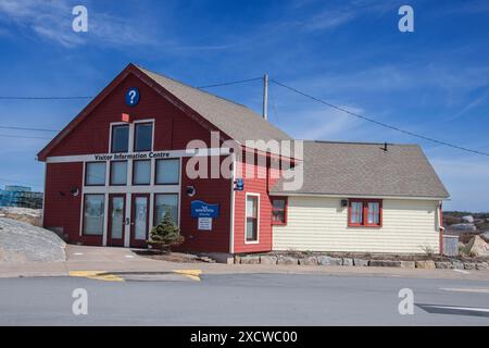 Besucherinformationszentrum in Peggy's Cove, Nova Scotia, Kanada Stockfoto