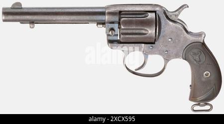 Kleinwaffen, Revolver, Colt Frontier Double Action, Modell 1878, Kaliber .476 Zoll, für den britischen Markt hergestellt, 1878, EIGENSCHAFTSFREIGABE Stockfoto