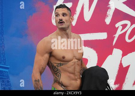 Chartres, Frankreich. Juni 2024. Florent Manaudou, Heat Men's 100 M Freestyle während der französischen Schwimmmeisterschaft 2024 am 18. Juni 2024 im Odyssée Aquatic Complex in Chartres, Frankreich - Foto Laurent Lairys/DPPI Credit: DPPI Media/Alamy Live News Stockfoto