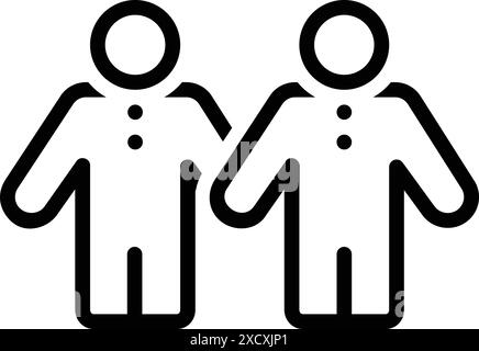 Symbol für Kind, Baby Stock Vektor