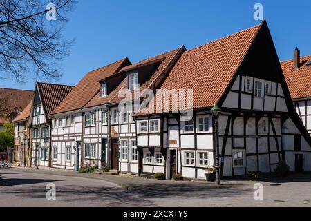 Geographie / Reisen, Deutschland, Nordrhein-Westfalen, Soest, Altstadt, Fachwerkhäuser, ZUSÄTZLICHE RECHTE-CLEARANCE-INFO-NICHT-VERFÜGBAR Stockfoto