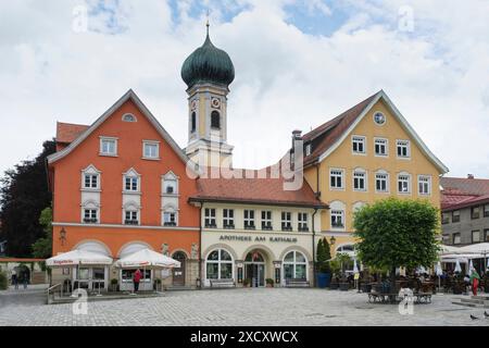 Geographie / Reisen, Deutschland, Bayern, Allgaeu, Immenstadt, MARIENPLATZ, ADDITIONAL-RIGHTS-CLEARANCE-INFO-NOT-AVAILABLE Stockfoto