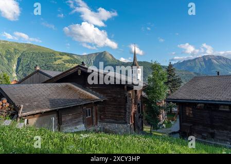 Geographie / Reisen, Schweiz, Wallis, ZUSÄTZLICHE-RIGHTS-CLEARANCE-INFO-NOT-AVAILABLE Stockfoto