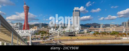 Kobe Harborland im Sommer, Kobe, Kansai, Japan Stockfoto