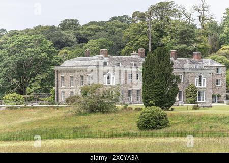 Boconnoc Haus, Cornwall Stockfoto