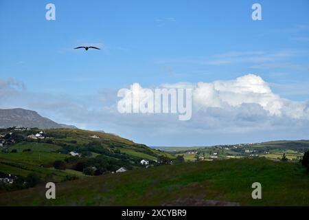 Blick von Ardara, County Donegal, Irland auf dem Wild Atlantic Way Stockfoto