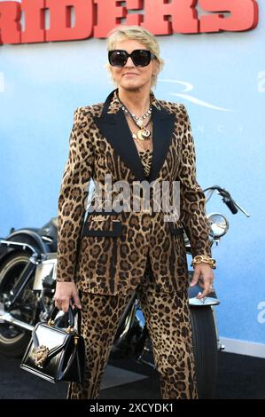 Sharon Stone bei der Premiere des Kinofilms 'The Bikeriders' im TCL Chinese Theatre. Los Angeles, 17.06.2024 Stockfoto