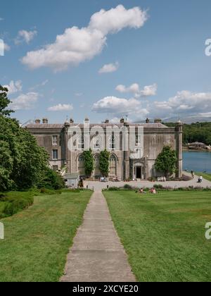 Plas Newydd House and Gardens on the Menai Strait, Anglesey Wales, Großbritannien Stockfoto