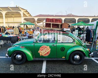 Italien, Casale Monferrato, Volkswagen Maggiolino, Volkswagen Beetle Stockfoto