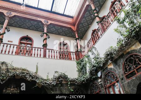 Syrien, Damaskus, Beit Ak Bik Hotel Stockfoto