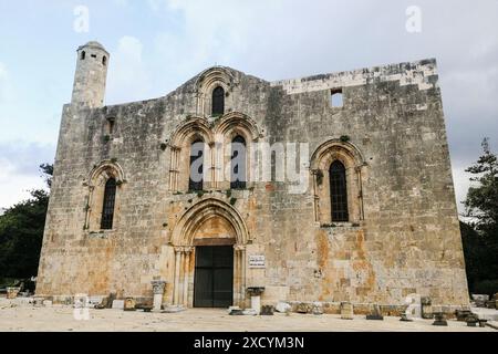 Syrien, Tartous, Tartus, alte Kathedrale unserer Lieben Frau von Tortosa, Kathedrale unserer Lieben Frau Kreuzritter Stockfoto