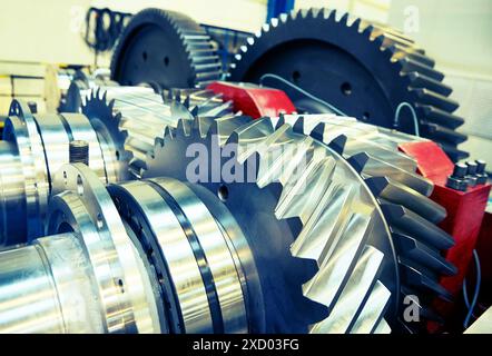 Getriebe. Industrie. Gipuzkoa. Baskisches Land. Spanien. Stockfoto
