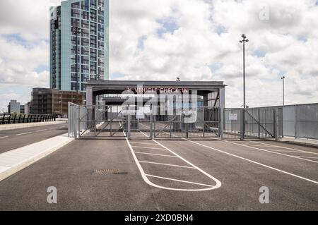 Neuer Fährhafen der Isle of man in Liverpool Stockfoto