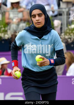 London, Großbritannien. 19.06.2024 Cinch Tennis Championships Queens Club London. Credit: Leo Mason ALAMY News & Sport Credit: Leo Mason Sports/Alamy Live News Stockfoto