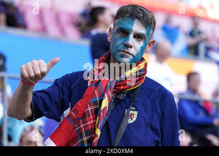 KÖLN, DEUTSCHLAND - 19. JUNI: Unterstützer Schottlands beim Spiel der Gruppe A - UEFA EURO 2024 zwischen Schottland und der Schweiz im Kölner Stadion am 19. Juni 2024 in Köln. (Foto: Joris Verwijst/BSR Agency) Credit: BSR Agency/Alamy Live News Stockfoto