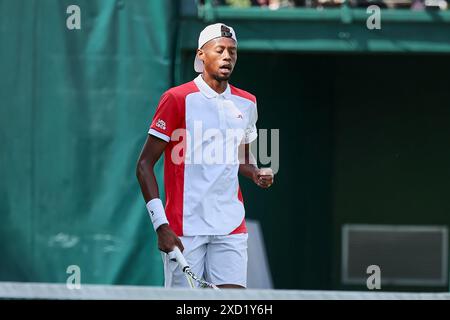 Halle Westf, Westfalen, Deutschland. Juni 2024. Christopher Eubanks (USA) im Jahr 31. TERRA WORTMANN OPEN, ATP500 - Herren Tennis (Bild: © Mathias Schulz/ZUMA Press Wire) NUR REDAKTIONELLE VERWENDUNG! Nicht für kommerzielle ZWECKE! Stockfoto