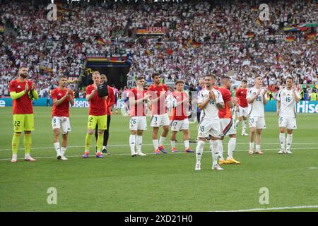 Stuttgart, Deutschland. Juni 2024. Finale (Ungarn) bei der UEFA Euro Deutschland 2024 Spiel dazwischen Deutschland 2-0 Ungarn in der Stuttgart Arena am 19. Juni 2024 in Stuttgart. (Foto: Maurizio Borsari/AFLO) Credit: Aflo Co. Ltd./Alamy Live News Stockfoto