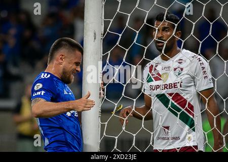 Belo Horizonte, Brasilien. Juni 2024. MG - BELO HORIZONTE - 06/19/2024 - BRASILIANER A 2024, CRUZEIRO x FLUMINENSE - CRUZEIRO Spieler Ramiro während eines Spiels gegen Fluminense im Mineirao Stadion für die brasilianische A 2024 Meisterschaft. Foto: Fernando Moreno/AGIF Credit: AGIF/Alamy Live News Stockfoto