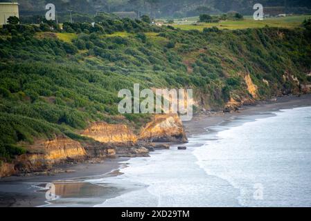 Paritutu Beach in New Plymouth - Neuseeland Stockfoto