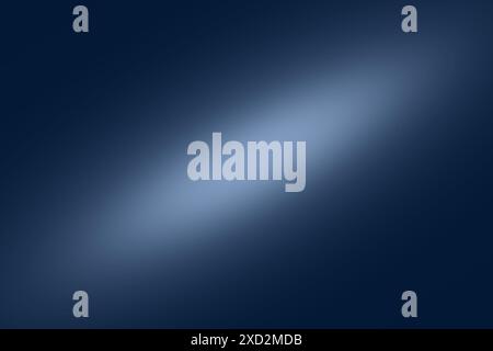 Abstrakter blauer dunkler Hintergrund mit Lichteffekt und Kopierraum für Text. Stockfoto