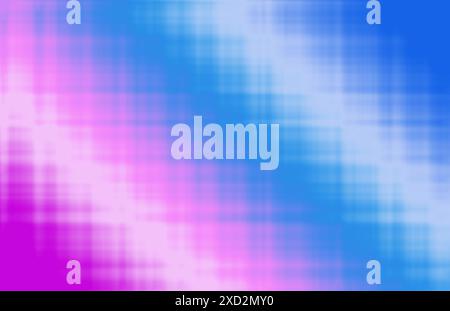 Abstrakter Hintergrund mit blau-violett gestreifter Farbverlaufsstruktur. Stockfoto