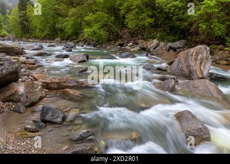 Passerschlucht im Passeiertal, Südtirol, Italien Stockfoto