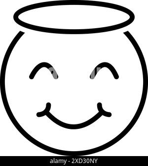 Symbol für unschuldig, ehrlich Stock Vektor