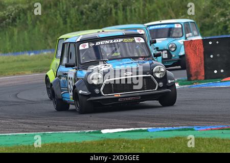 Jody Lees, Mini Miglia, die Dunlop Mini Miglia Challenge unterstützt von Mini Spares, zwei 20-Minuten-Rennen für zwei Fahrzeugvarianten, Mini Miglia 1293 Stockfoto