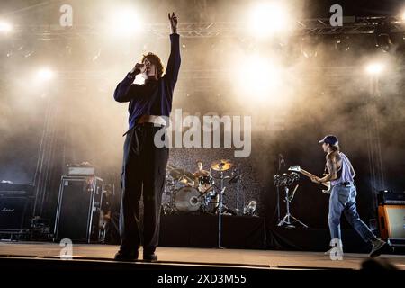 Drehkreuz im Concerto al Circolo Magnolia di Milano. Foto di Davide Merli Stockfoto