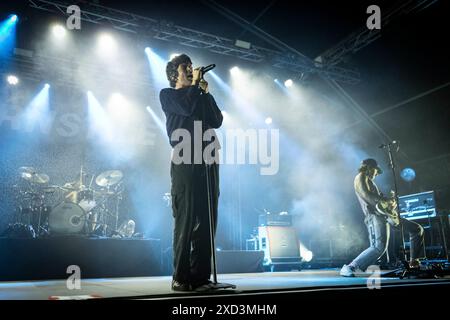 Drehkreuz im Concerto al Circolo Magnolia di Milano. Foto di Davide Merli Stockfoto